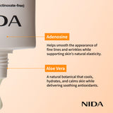 NIDA Invisible Fit Sun Cream (Korean Formula, SPF50+, PA++++) (Global Version)